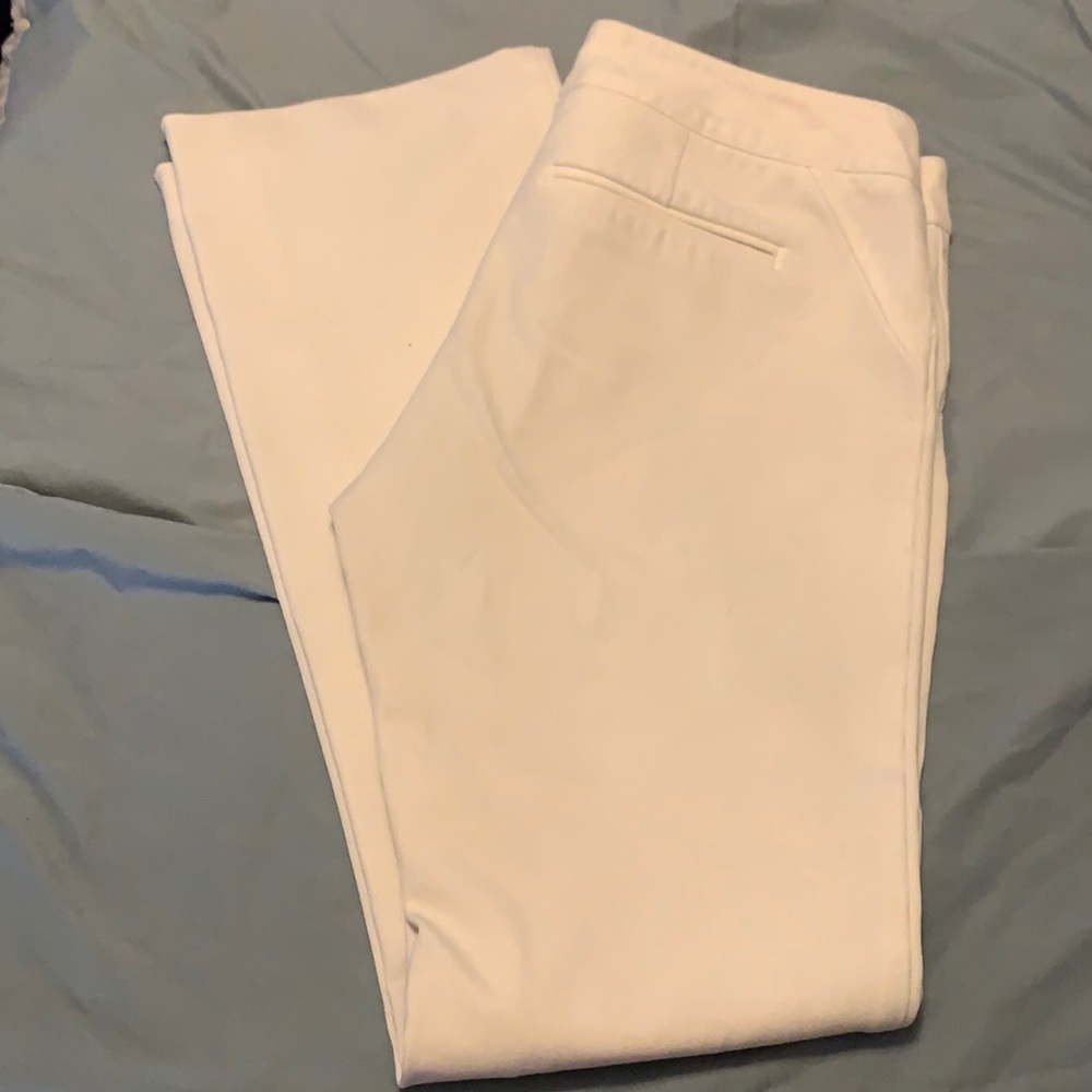 Saks firsthand Avenue white dress pants